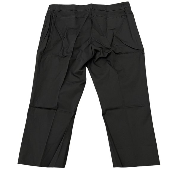 Claudia EV Women's Black Flatten Tummy Cropped Pants, Size 14 NWT - Picture 2 of 7